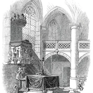 Chapel at Kalenberg - from His Royal Highness Prince Alberts drawing, 1845. Creator: W