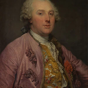 Charles Claude de Flahaut (1730-1809), Comte d Angiviller, 1763. Creator: Jean-Baptiste Greuze