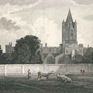 Christ Church Cathedral, Oxford, 1811. Artist: Elizabeth Byrne