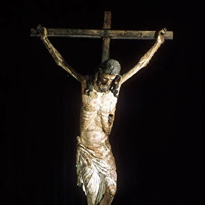 Christ on the cross, crucifix, 14th century