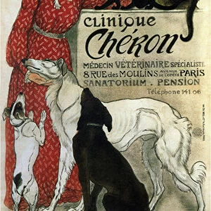 Clinique Cheron, 1905. Artist: Steinlen, Theophile Alexandre (1859-1923)