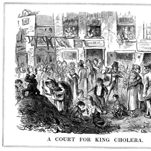 A Court for King Cholera, 1852
