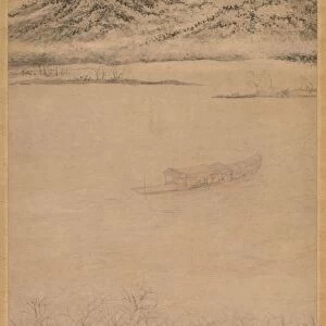 The Crossing of the Yangzi River, c. 1700-1720. Creator: Shang Rui (Chinese, 1634?-)
