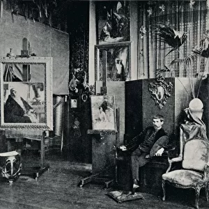 Dagnan in his Studio, c1897