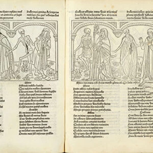 Danse macabre, 1490. Creator: Anonymous