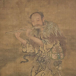 The Daoist Immortal Han Xiangzi, undated, late 15th-early 16th century. Creator: Liu Jun