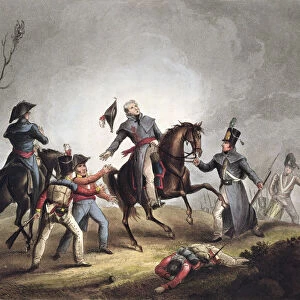 Death of Sir John Moore, La Coruna, Spain, 17th January 1809 (1815)