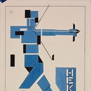 Design for Poster. Artist: Doesburg, Theo van (1883-1931)