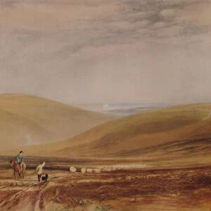The Downs near Beachy Head, 1844, (1935). Artist: Anthony Vandyke Copley Fielding