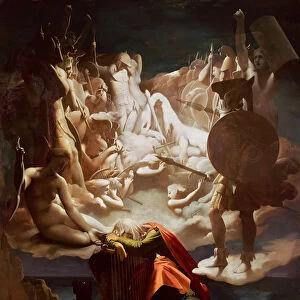 The Dream of Ossian, 1813. Creator: Ingres, Jean Auguste Dominique (1780-1867)