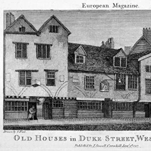 Duke Street, West Smithfield, City of London, 1797. Artist