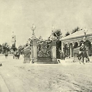 Entrance to Government House, Melbourne, 1901. Creator: Unknown