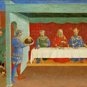 The Feast of Herod and the Beheading of Saint John the Baptist, ca 1430. Artist: Angelico, Fra Giovanni, da Fiesole (ca. 1400-1455)