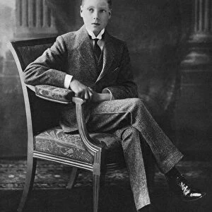 The future King Edward VIII at the age of sixteen, c1910