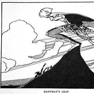 Hanumans Leap, 1925