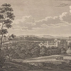Hever Castle in the County of Kent, from Edward Hasted s, The History and Topographical