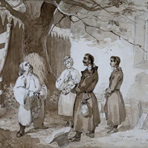 Illustration for Story Taras Bulba by N. Gogol