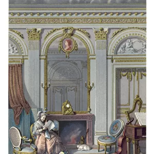 Interior Under Louis XVI, (1885). Artist: Durin