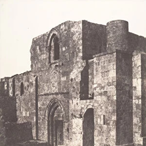 Jerusalem, eglise Sainte-Anne, Vue generale, 1854
