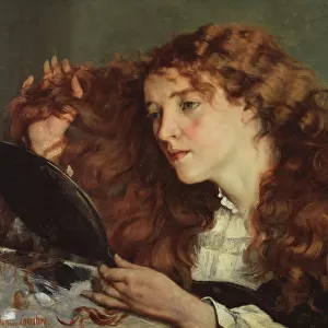 Jo, the Beautiful Irish Girl, 1866. Creator: Gustave Courbet