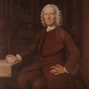 John Harrison (1693-1776). Inventor of the marine chronometer in 1757, (20th century). Artist: Thomas King