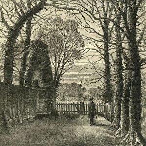 Keats Seat, Old Well Walk, c1818, (c1876). Creator: Unknown