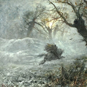 The King of the woods, ca 1887. Artist: Klever, Juli Julievich (Julius), von (1850-1924)