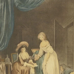 La comparaison. Artist: Janinet, Jean-Francois (1752-1814)