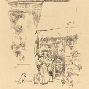 La Fruitiere de la rue de Grenelle, 1894. Creator: James Abbott McNeill Whistler