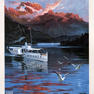 Lac d Annecy. Artist: Hugo d Alesi, Frederic (1849-1906)
