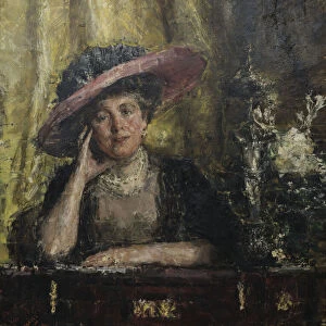 Lady Phillips, 1909. Creator: Mancini, Antonio (1852-1930)