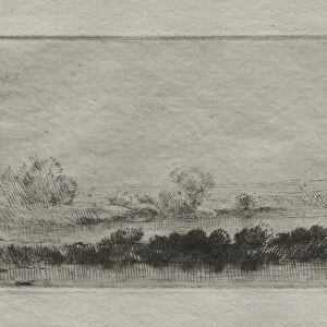 Landscape with Beat-bog: In the Marsh. Creator: Alphonse Legros (French, 1837-1911)