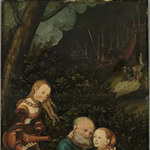 Lot and his Daughters, 1529