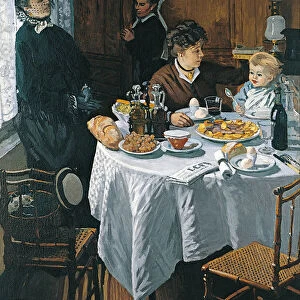The Luncheon (Le Dejeuner). Artist: Monet, Claude (1840-1926)