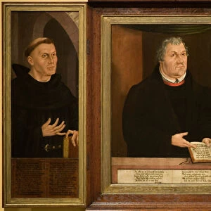 The Luther Shrine, triptych, 1572. Artist: Thiem, Veit (?-ca 1574)