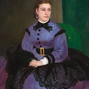 Mademoiselle Sicot, 1865. Creator: Pierre-Auguste Renoir