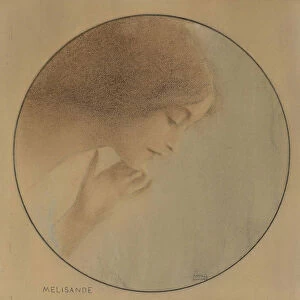 Melisande, 1907. Creator: Khnopff, Fernand (1858-1921)