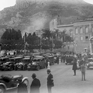 Monte Carlo Rally, Monaco, 1930. Artist: Bill Brunell