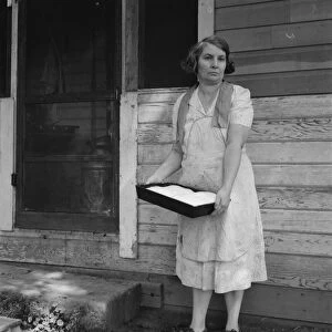 Mrs. Schrock takes good care of her family, Yakima Valley, Washington (near Wapato), 1939. Creator: Dorothea Lange