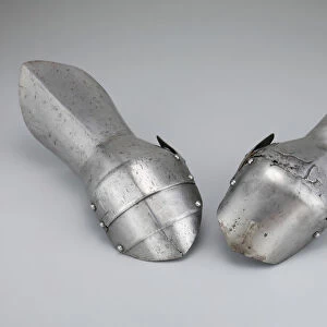 Pair of Mitten Gauntlets, Italy, c. 1480 and 19th century in 15th century style