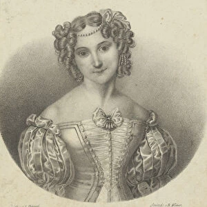Portrait of the actress Sophie Müller (1803-1830), 1825-1829