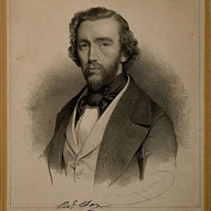 Portrait of Adolphe Sax (1814-1894)