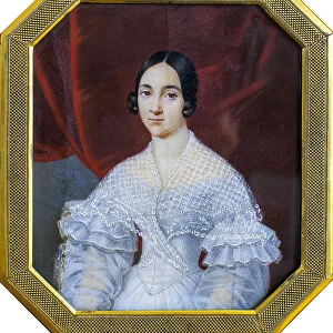 Portrait of Baroness Ekaterina Nikolayevna de Heeckeren (1809-1843), nee Goncharova