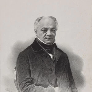 Portrait of the composer Alexey Nikolayevich Verstovsky (1799-1862), 1850s