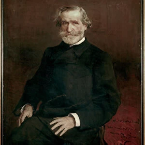 Portrait of the Composer Giuseppe Verdi (1813-1901), 1886