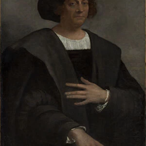 Portrait of a Man, Said to be Christopher Columbus (born about 1446, died 1506), 1519
