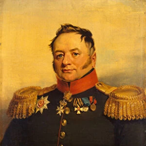Portrait of Pavel Alexeyevich Tuchkov (1776-1858), before 1825. Artist: Dawe, George (1781-1829)