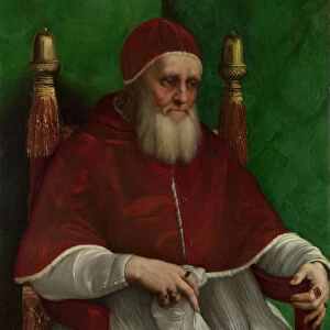 Portrait of Pope Julius II, 1511. Artist: Raphael (1483-1520)