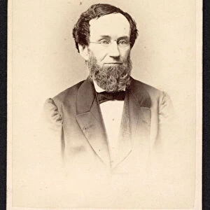 Portrait of Unidentified Man, Circa 1860s. Creator: Frederick Gutekunst