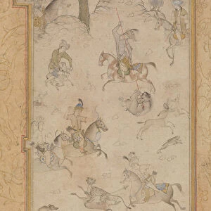 A Princely Hunt, late 16th century. Creator: Unknown